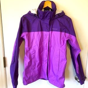 Marmot Small Purple Light Rain Jacket